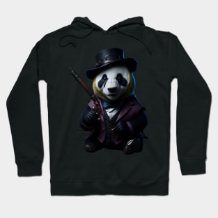 Panda bear Security Guard Hoodie